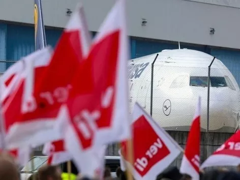 On March 12 and 13, Lufthansa employees in Frankfurt and Munich will strike again: details
