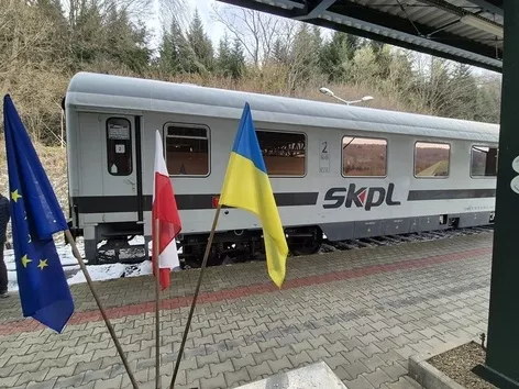 Новий залізничний маршрут Україна – Польща: поїзд Сянок – Хирів стартує вже цього літа