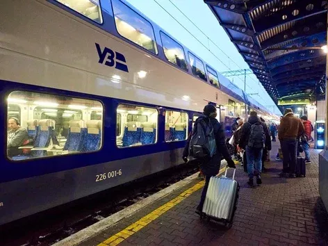 From Kyiv to Lviv: Ukraine launches high-speed double-decker Intercity+ train